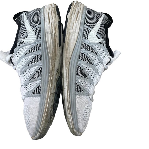 Nike Flyknit Lunar 2 Trainer White/Wolf Gray Sneaker - Women's Size 8 - Picture 6 of 12